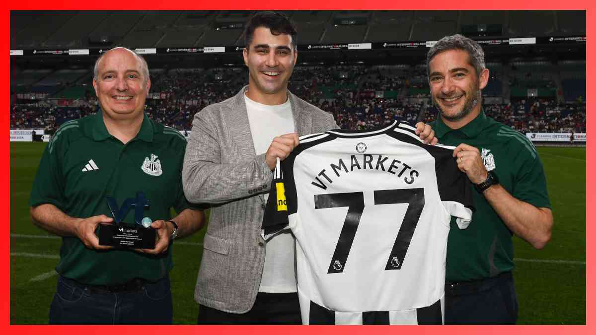 Newcastle United signs VT Markets as Official Financial Trading Partner