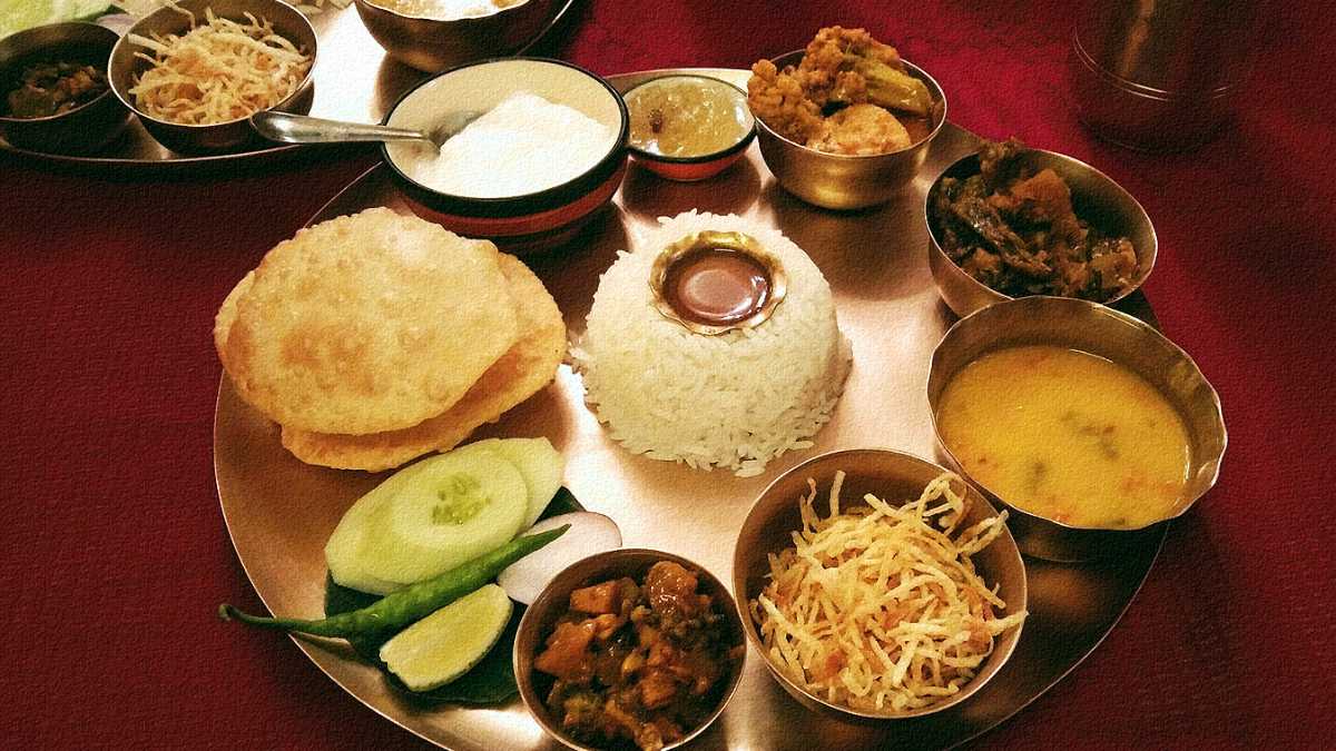 Platter at Itachuna Palace