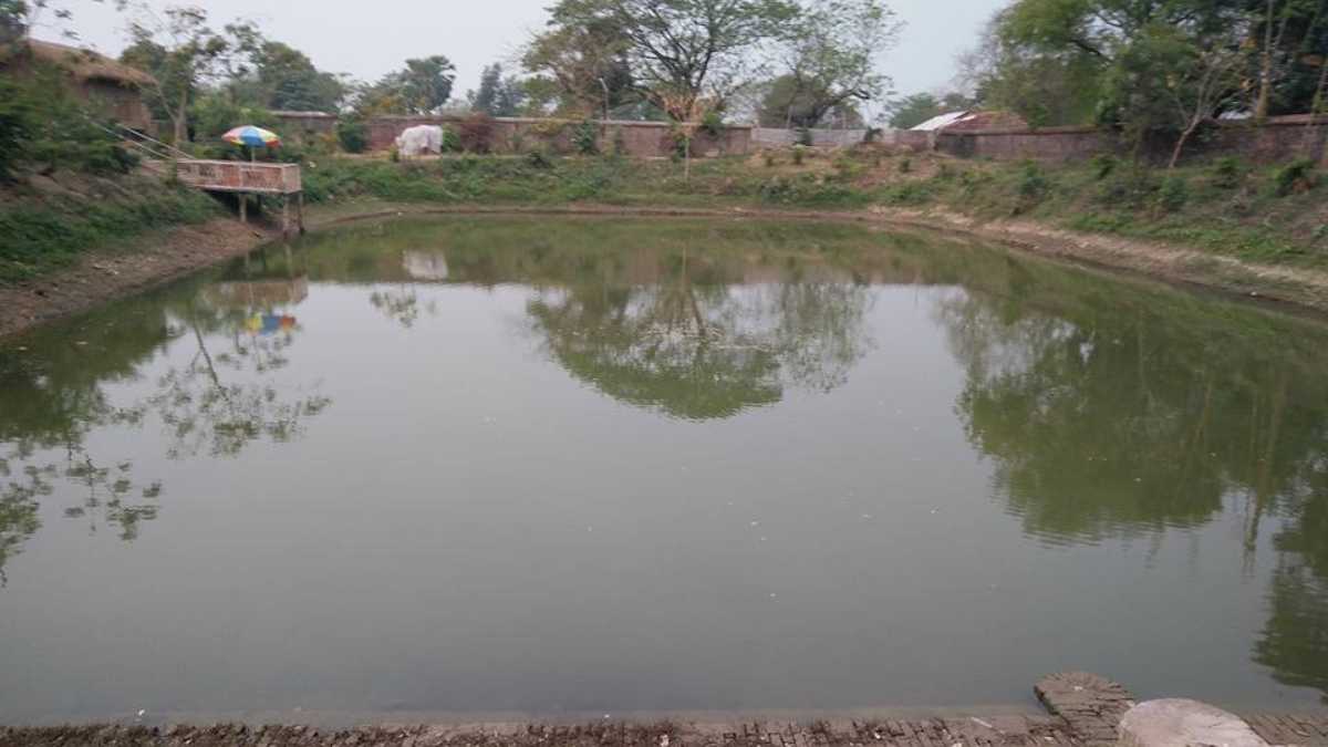The Khirki Pukur – reserved for bathing of the household women
