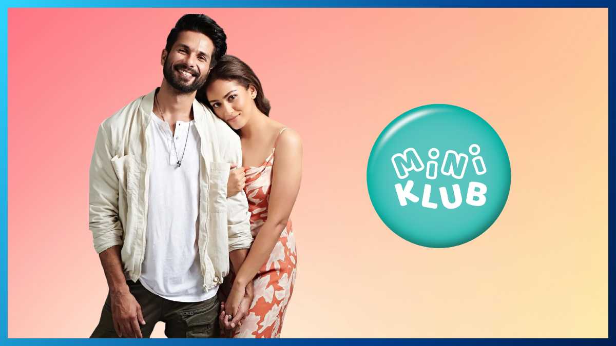MiniKlub onboards Shahid Kapoor and Mira Rajput as Brand Ambassadors