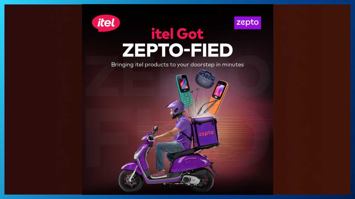 itel partners with Zepto to strengthen online presence