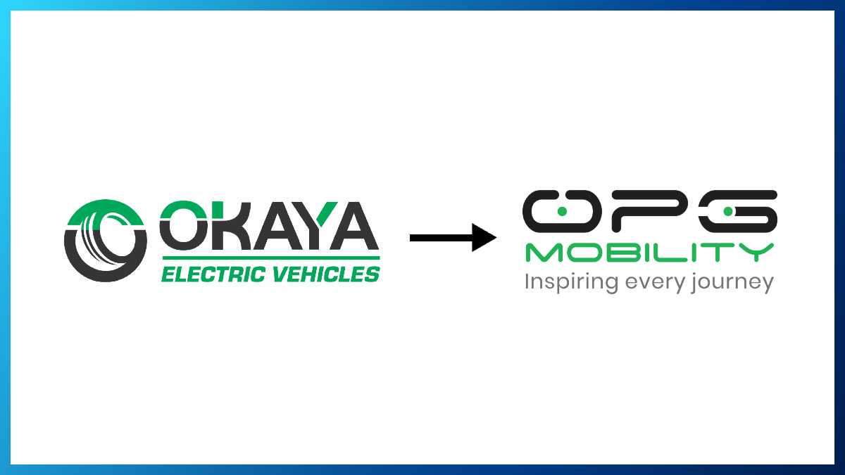 Okaya EV rebrands to OPG Mobility; unveils bold new visual identity