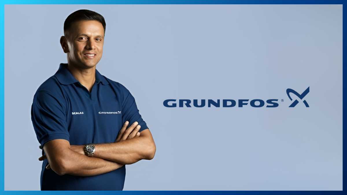Grundfos partners with Rahul Dravid