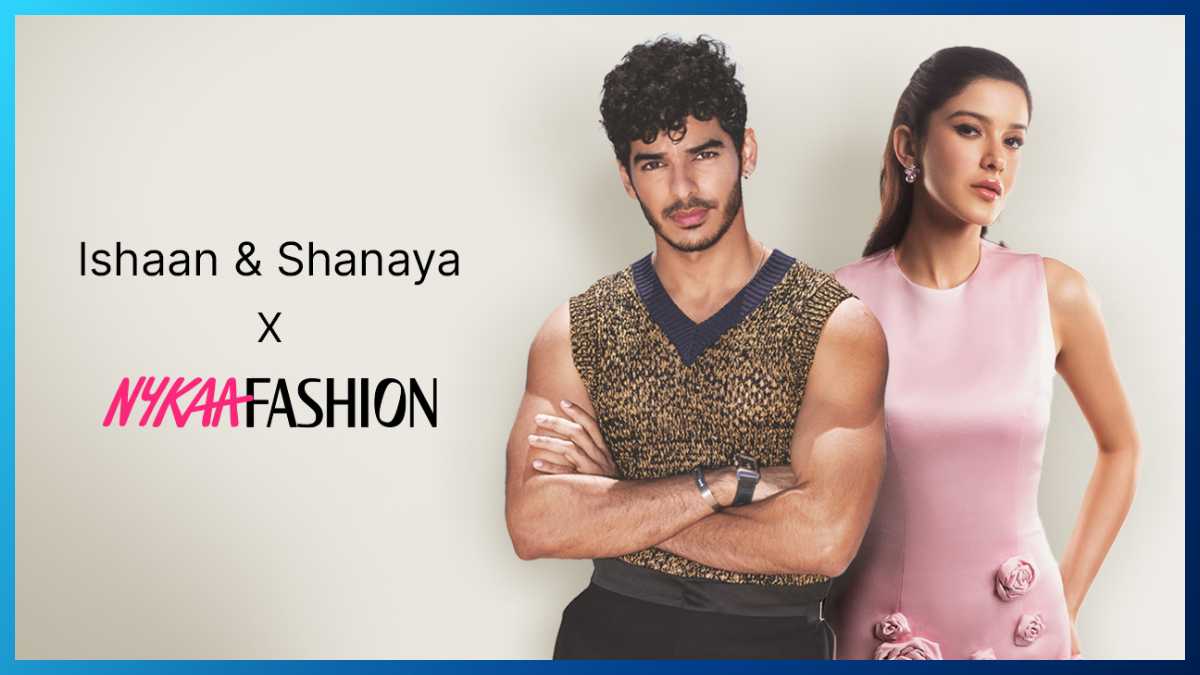 Nykaa Fashion announces Ishaan Khatter and Shanaya Kapoor as new brand faces