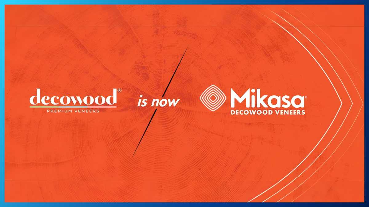 Greenlam Industries rebrands Decowood Veneers as Mikasa Decowood Veneers