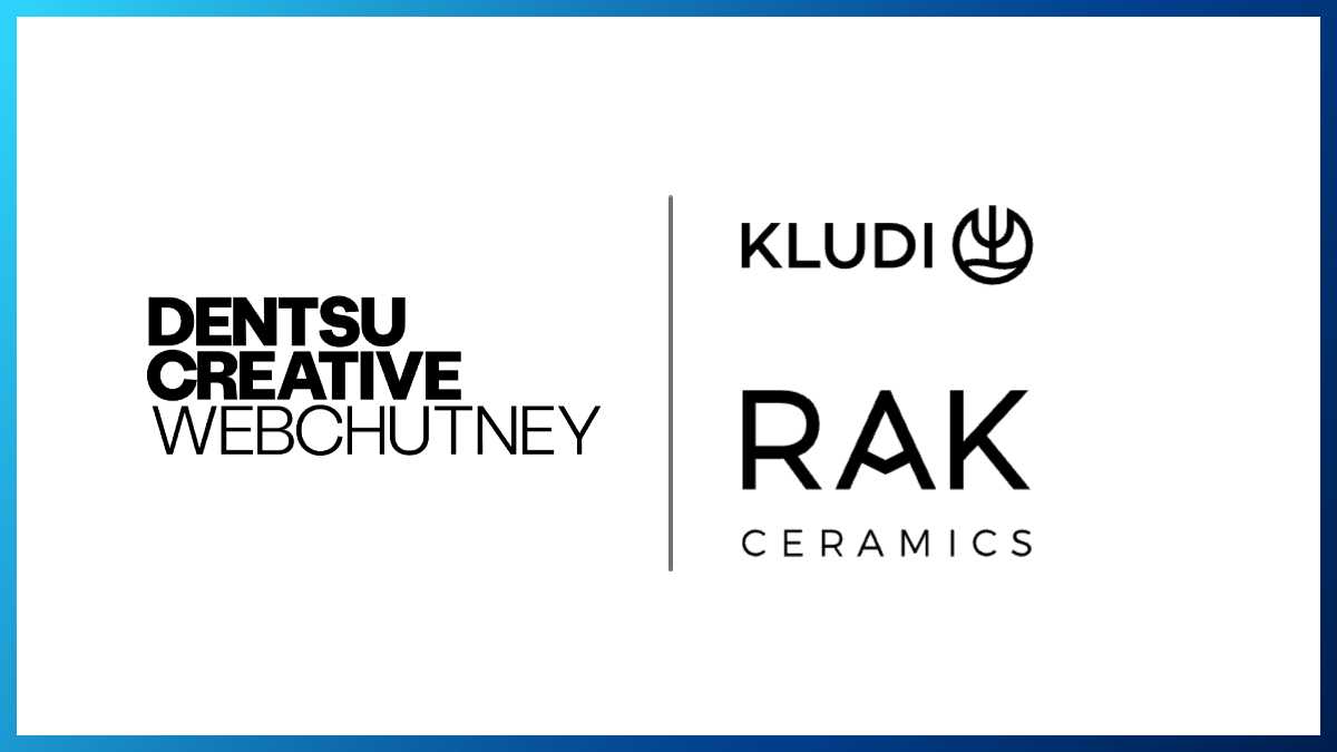 Dentsu Creative Webchutney wins strategy & creative mandate for RAK Ceramics India and Kludi India