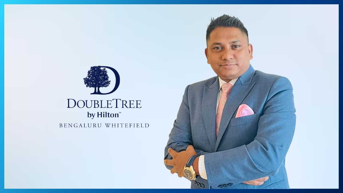 DoubleTree by Hilton Whitefield Bengaluru appoints Arveen Nimai as F&B Manager