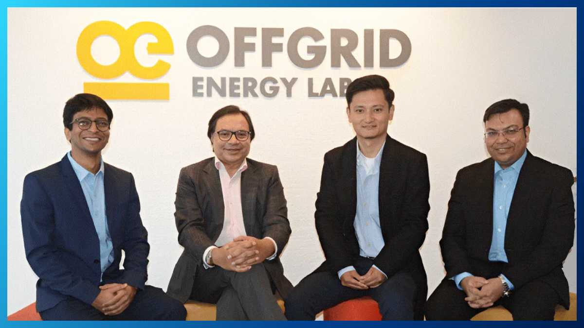 Offgrid Energy Labs raises $15 million in Series A funding led by Archean Chemicals Industries