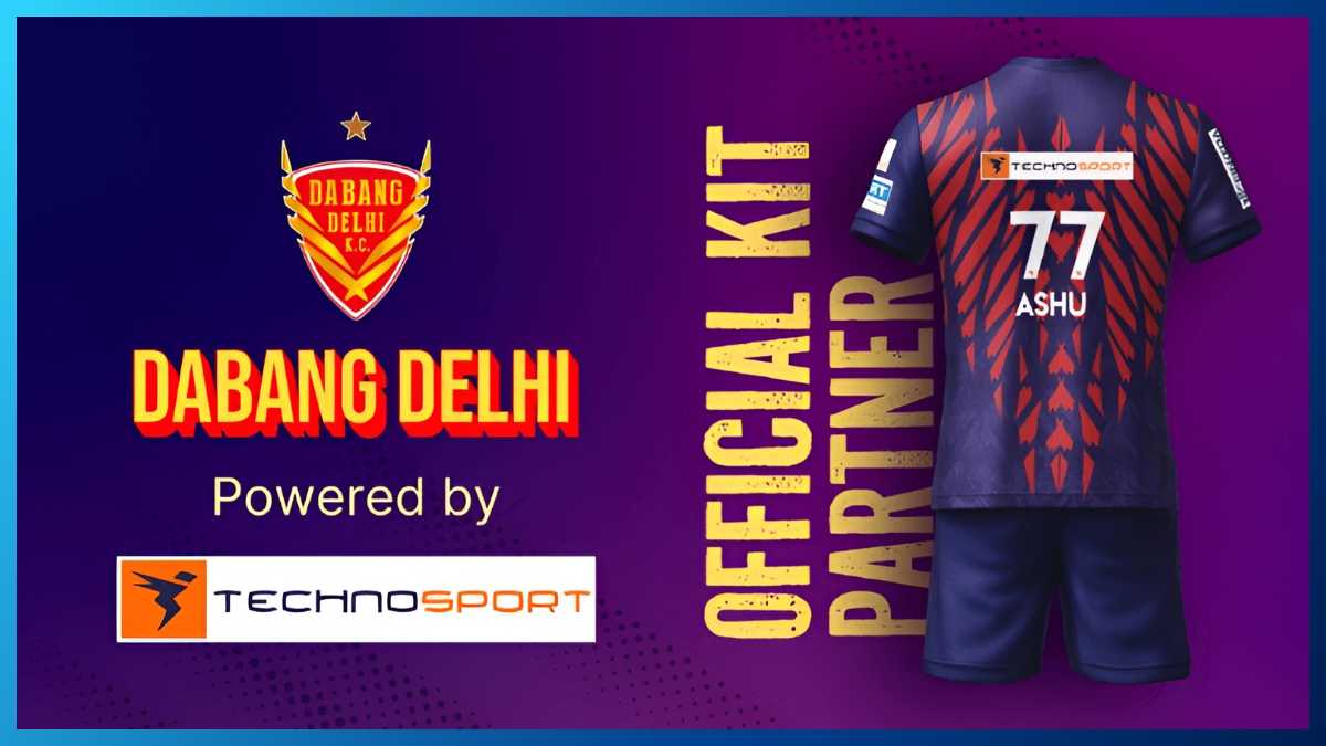 PKL 2025: Dabang Delhi partners with TechnoSport as Official Kit Partner
