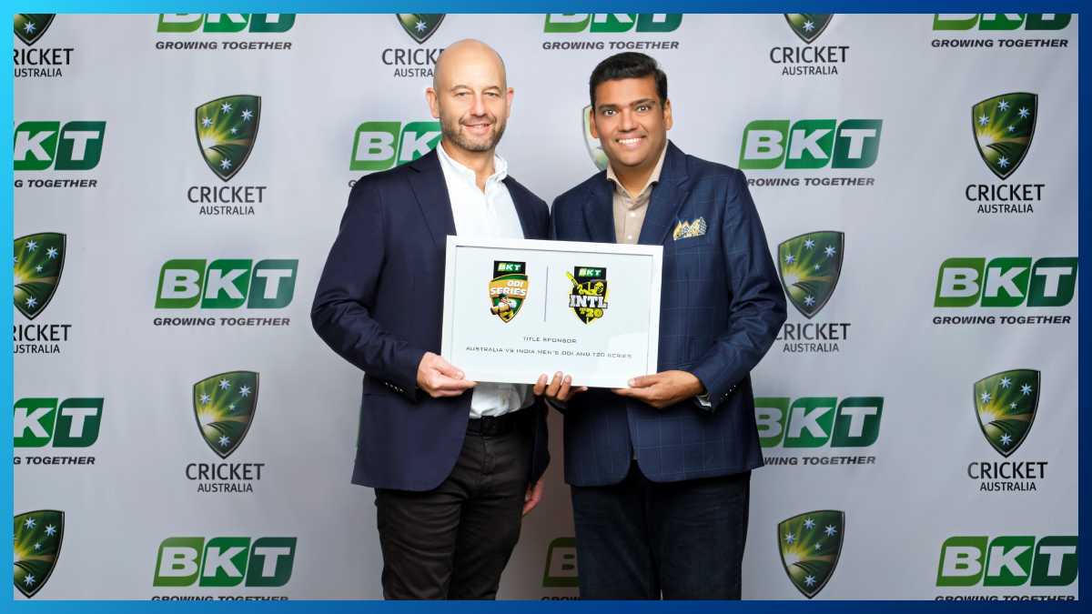 BKT Tyres named Title Sponsor for Australia-India ODI and T20 International Series