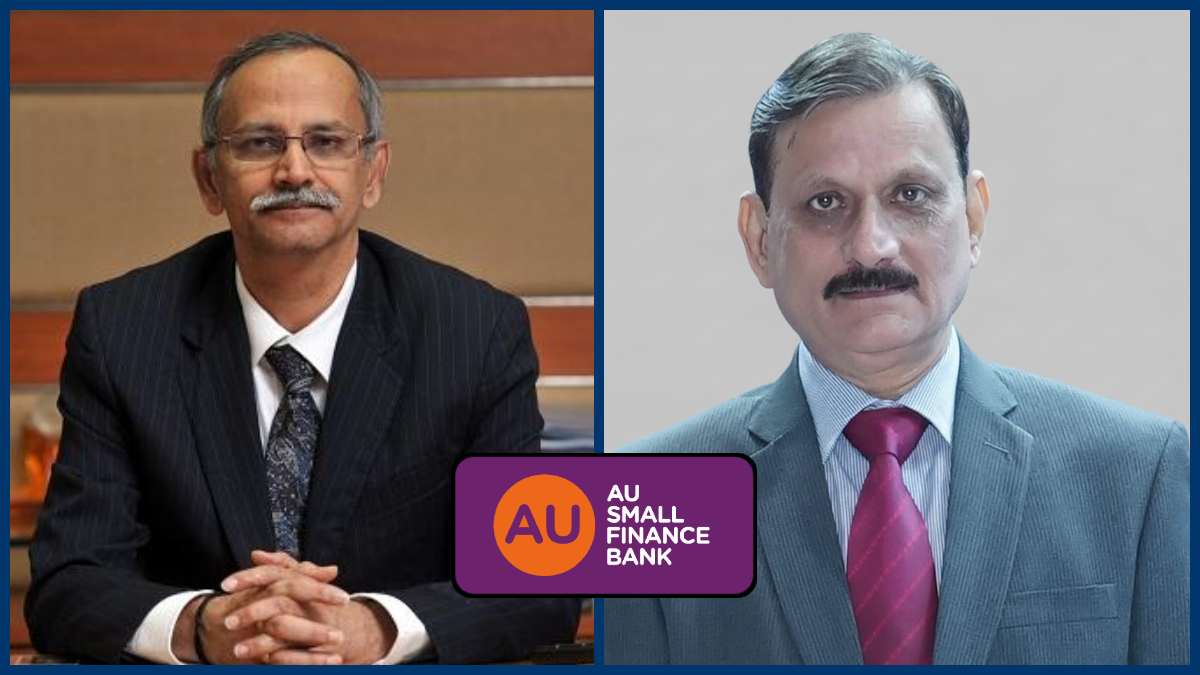 AU Small Finance Bank appoints N S Venkatesh and Satyajit Dwivedi as Independent Directors