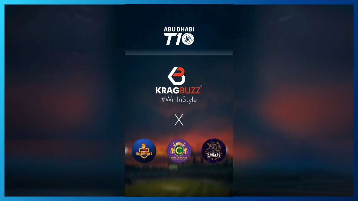 KragBuzz Sports partners with Quetta Qavalry, Royal Champs & Deccan Gladiators in Abu Dhabi T10