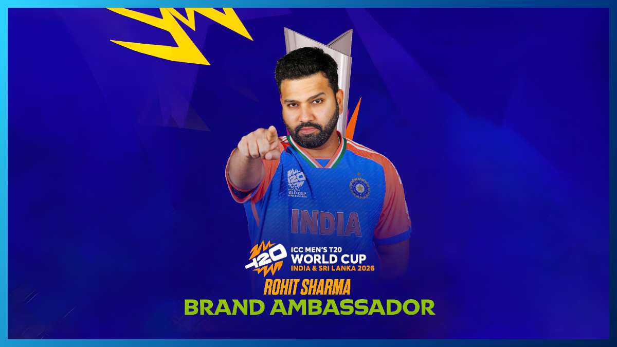 Rohit Sharma named as ICC Brand Ambassador for Men’s T20 World Cup 2026