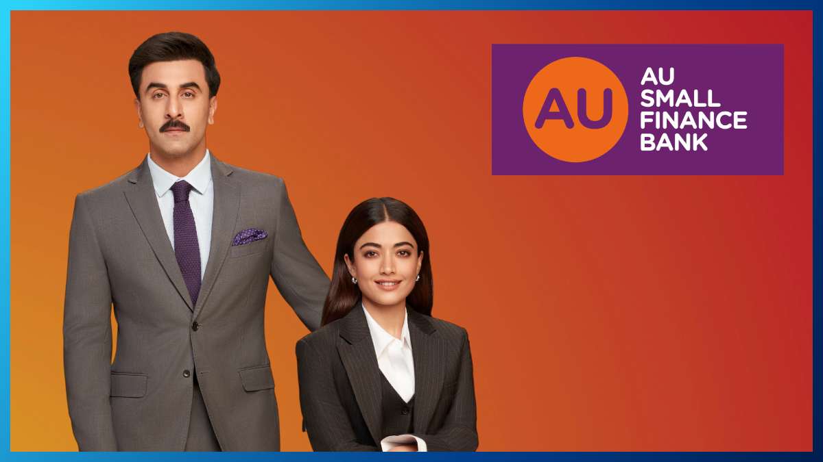 AU Small Finance Bank onboards Ranbir Kapoor and Rashmika Mandanna as brand ambassadors