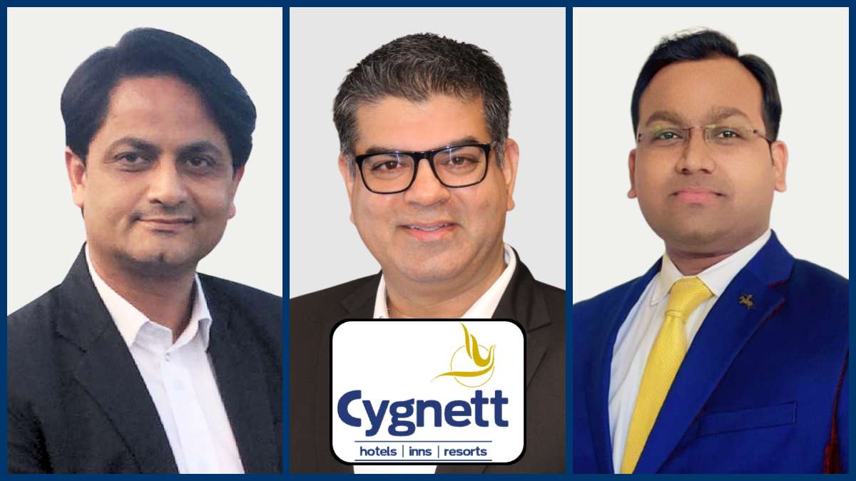 Cygnett Hotels & Resorts appoints Rahul Rana, Sanjit Kumar Thakur and Ravvinder Bhola in leadership roles