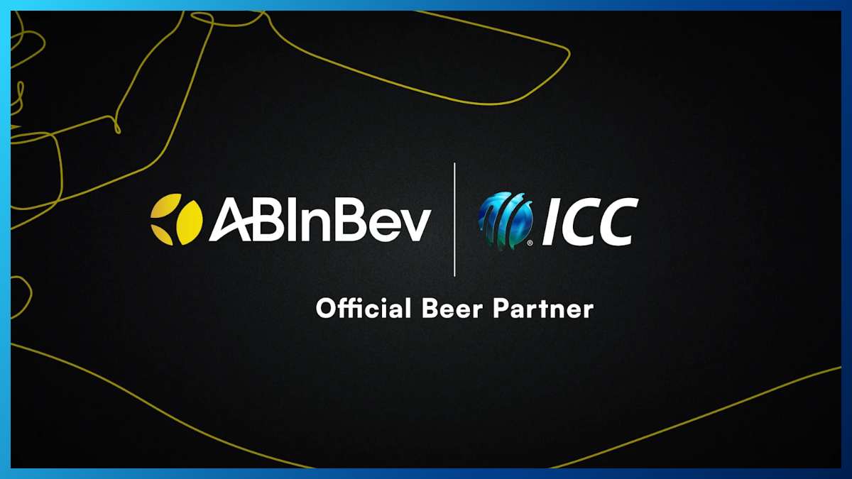 ICC announces AB InBev as Official Beer Partner from 2026