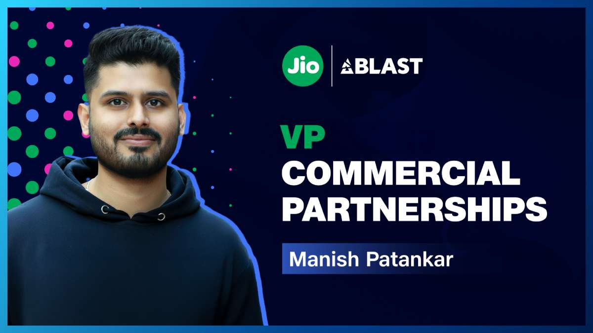JioBLAST appoints Manish Patankar as VP - Commercial Partnerships