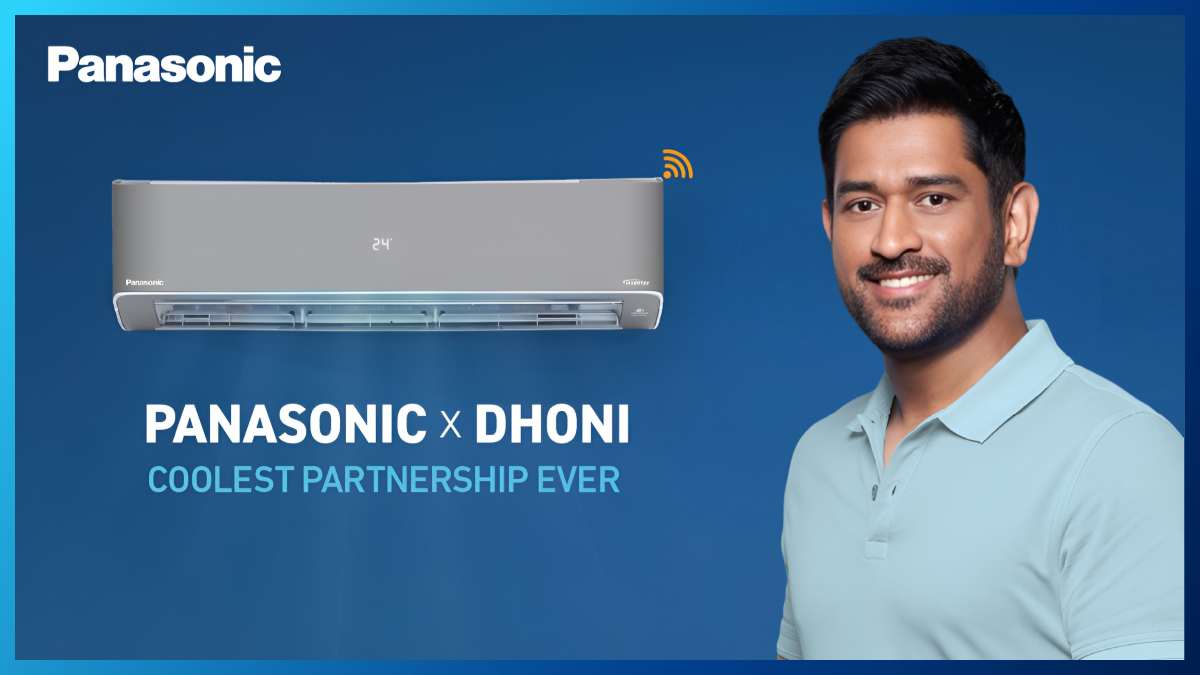 Panasonic onboards MS Dhoni as brand ambassador for Air Conditioners in India