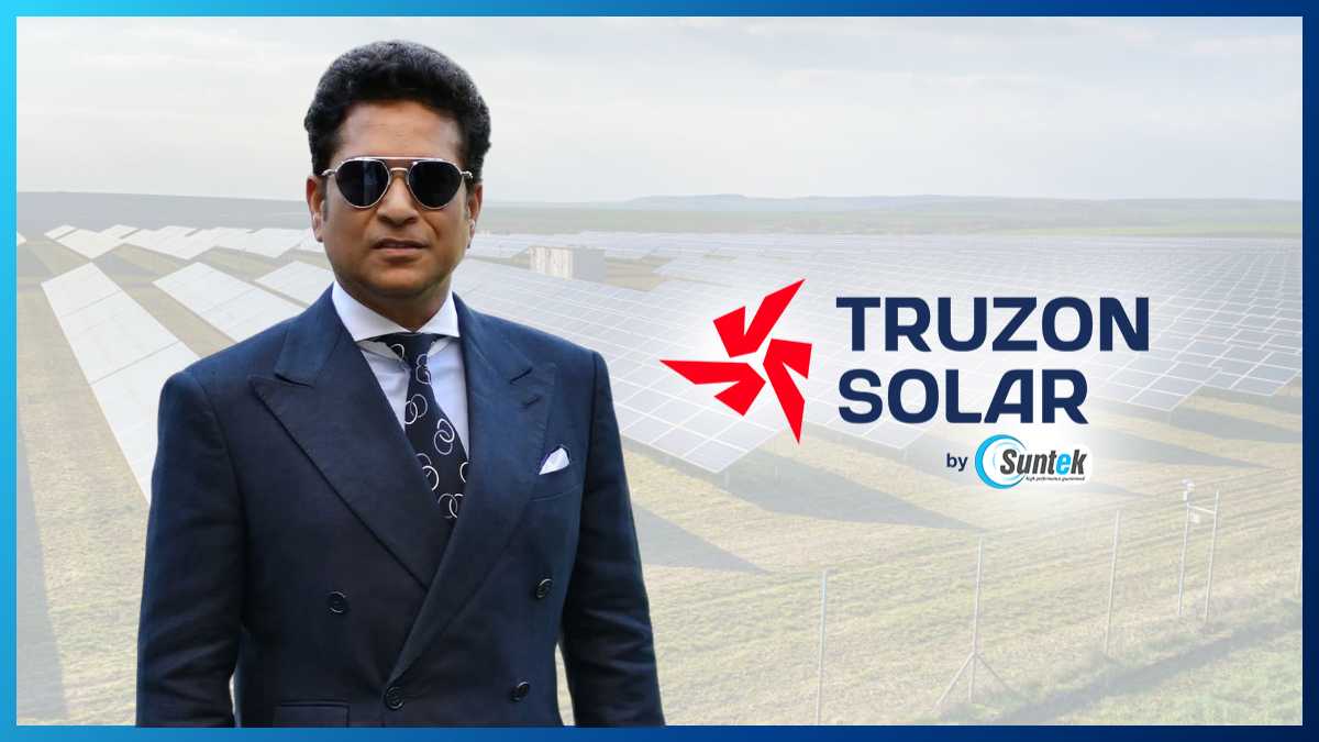 Sachin Tendulkar invests ₹3.6 crore in Truzon Solar