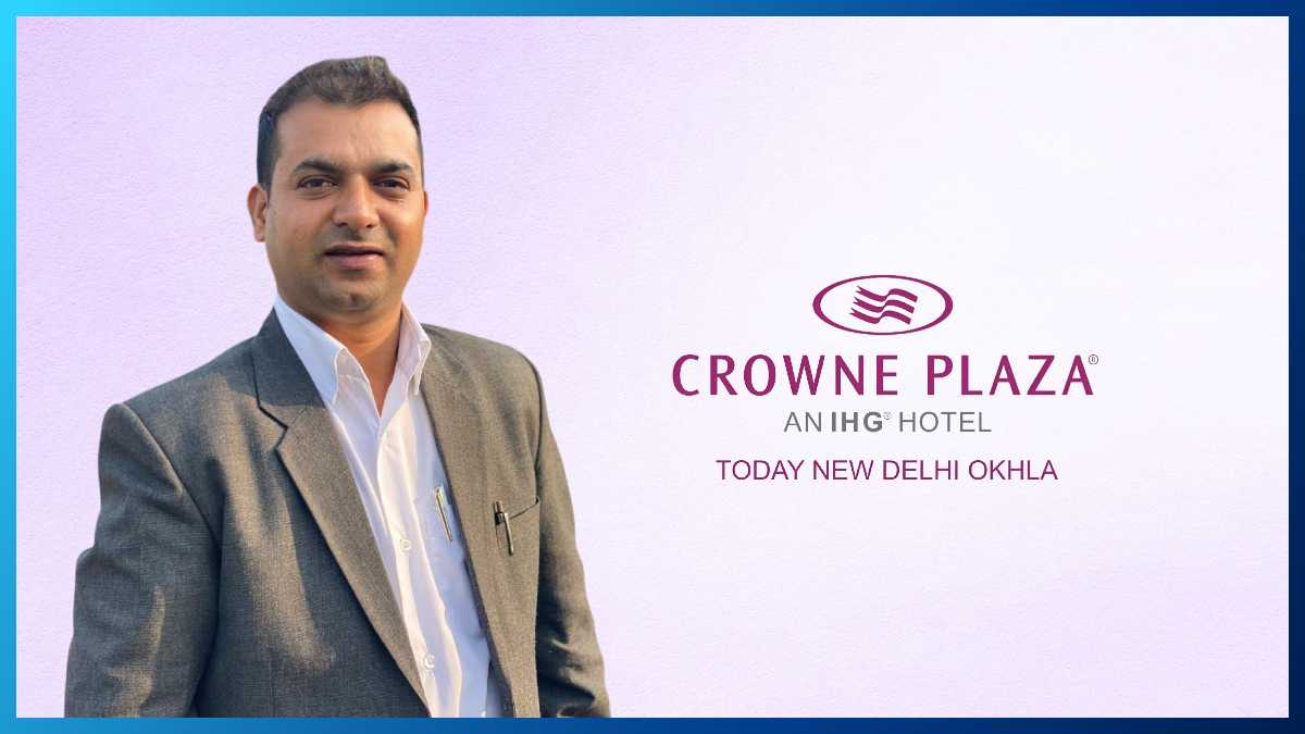 Crowne Plaza Today New Delhi Okhla appoints Sonu Dhumal as Executive Chef