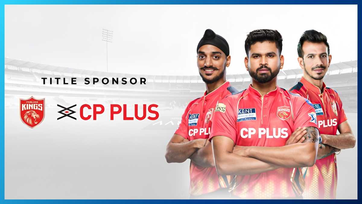 Punjab Kings onboards CP PLUS as Title Sponsor for IPL 2026